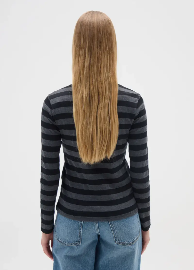 OVS T-shirt Donna Nero 4328884 miniatura 3