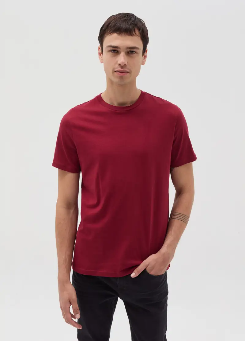 OVS T-shirt Uomo Rosso 4152596 miniatura 2