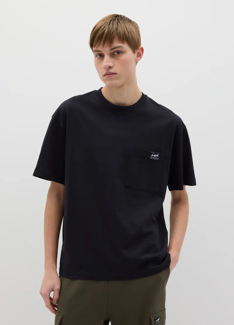 OVS T-shirt Uomo Nero 985740