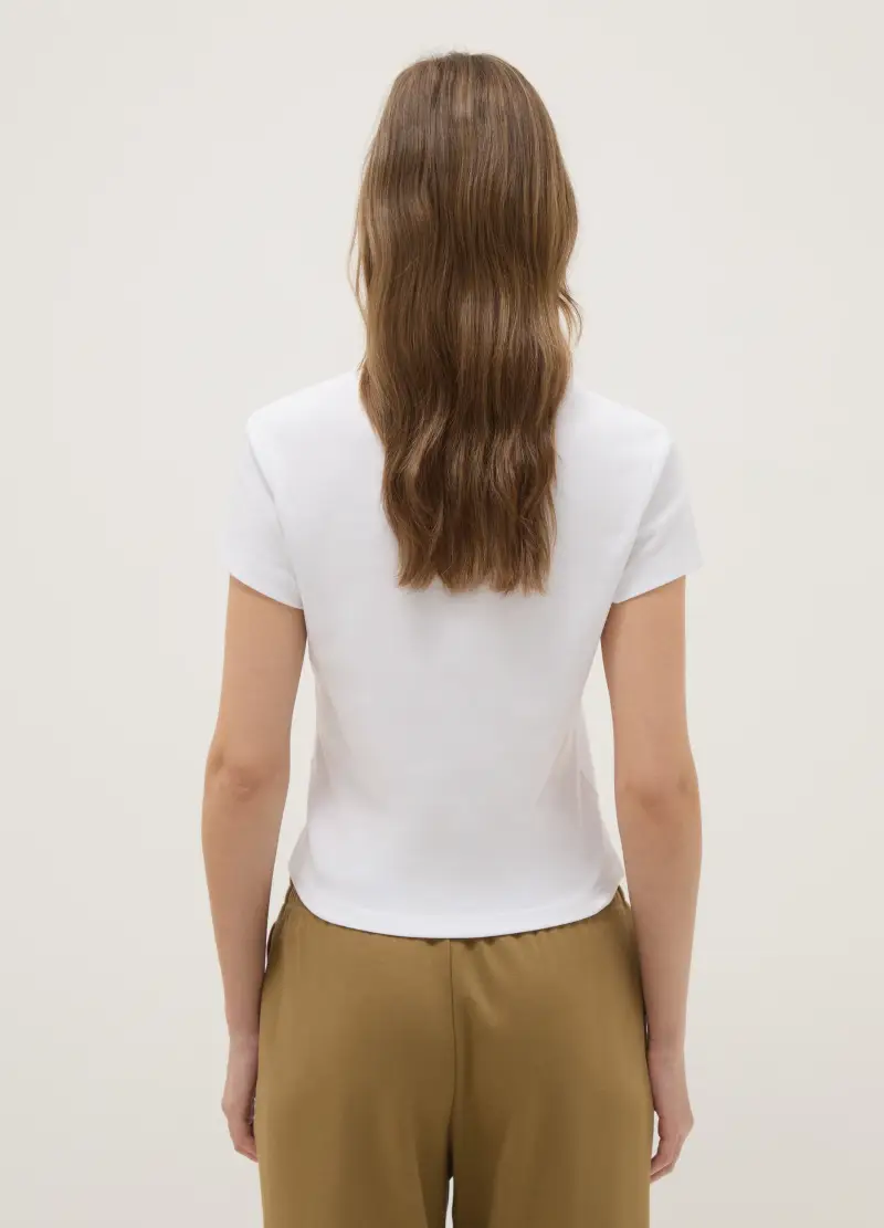 OVS T-shirt Donna Bianco 4133841 miniatura 3