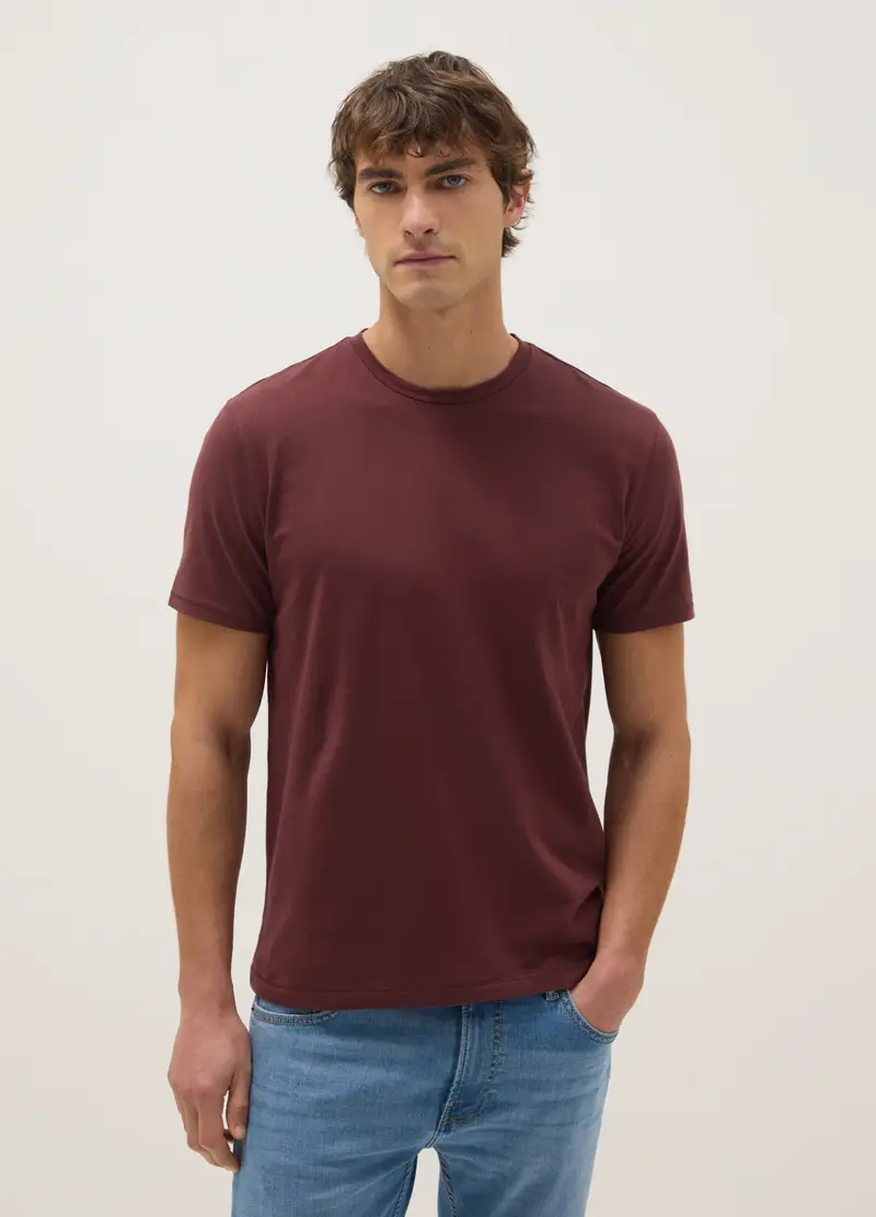 OVS T-shirt Uomo Rosso 4318200 miniatura 2