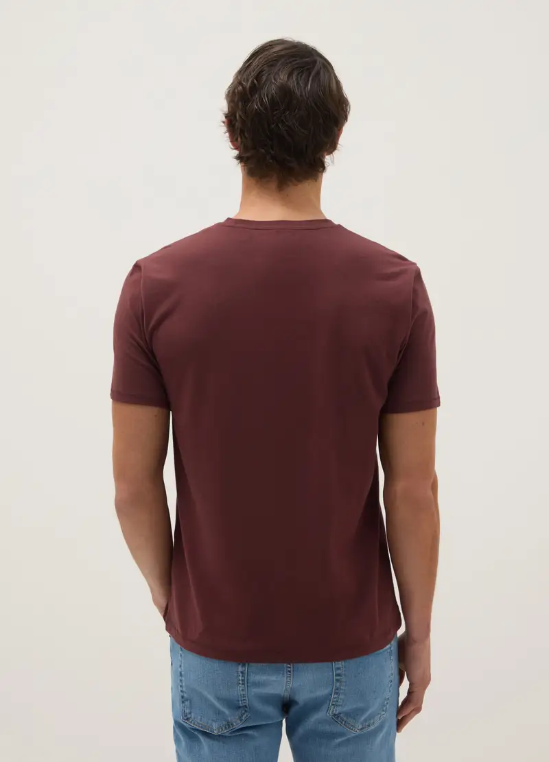 OVS T-shirt Uomo Rosso 4318200 miniatura 3