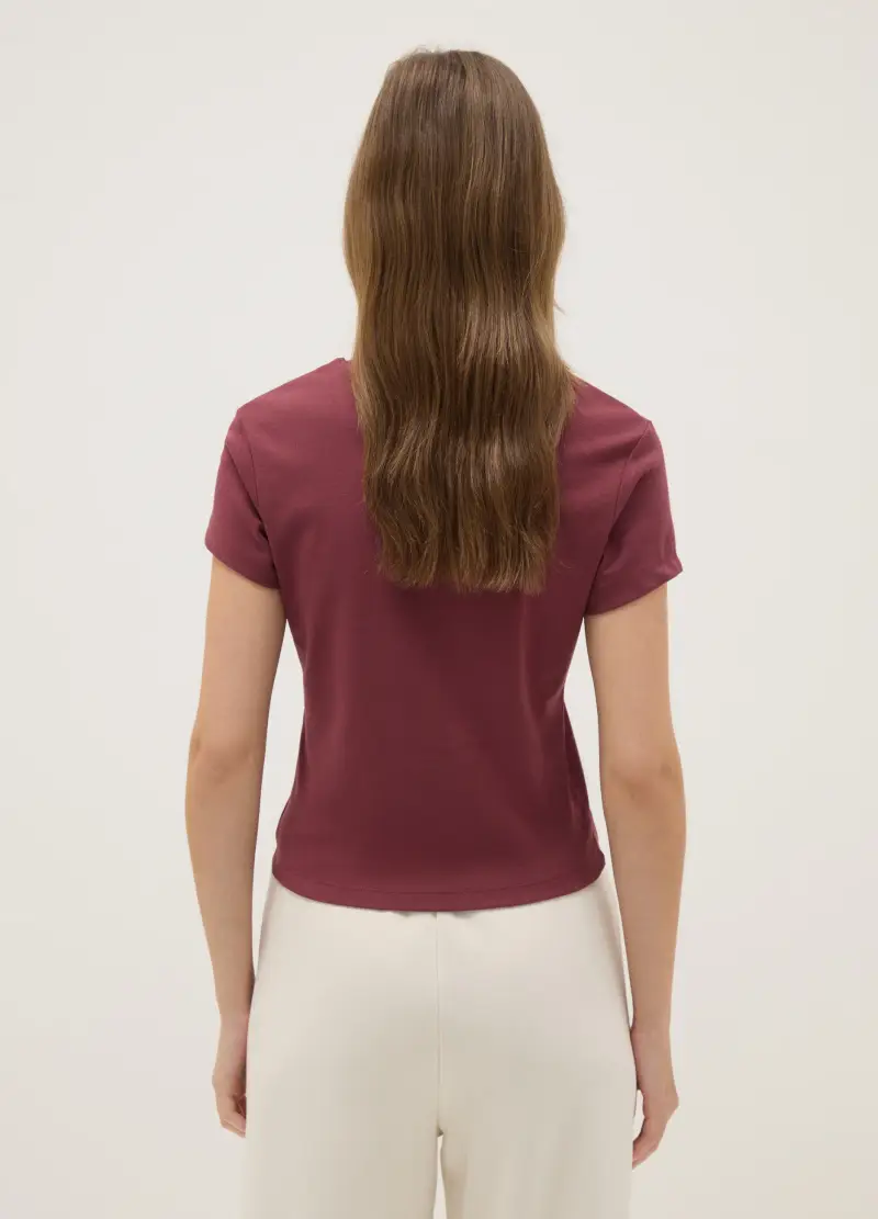 OVS T-shirt Donna Rosso 4133844 miniatura 3