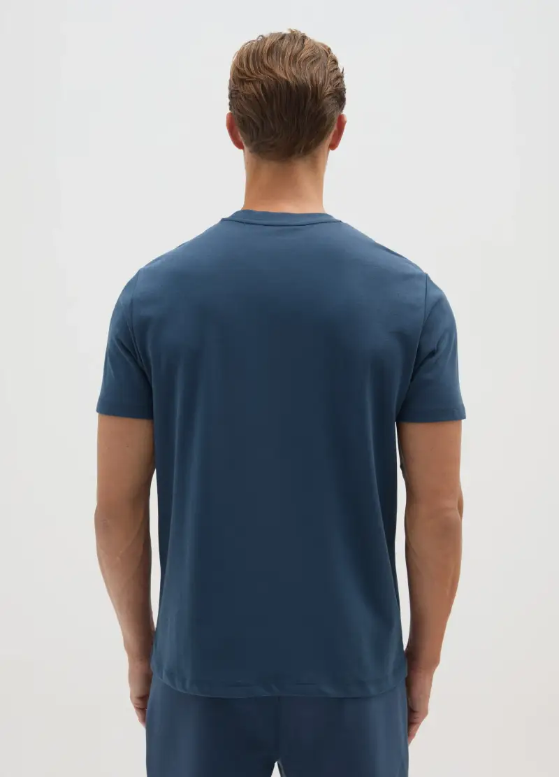 OVS T-shirt Uomo Blu 3047938 miniatura 3