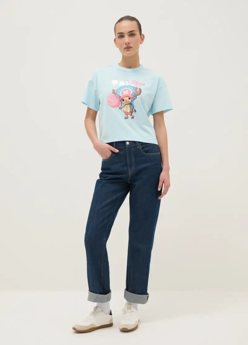 OVS T-shirt Donna Azzurro 4312519 miniatura 2