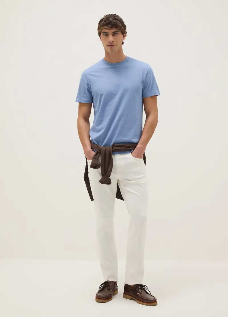 OVS T-shirt Uomo Azzurro 4330591 miniatura 2