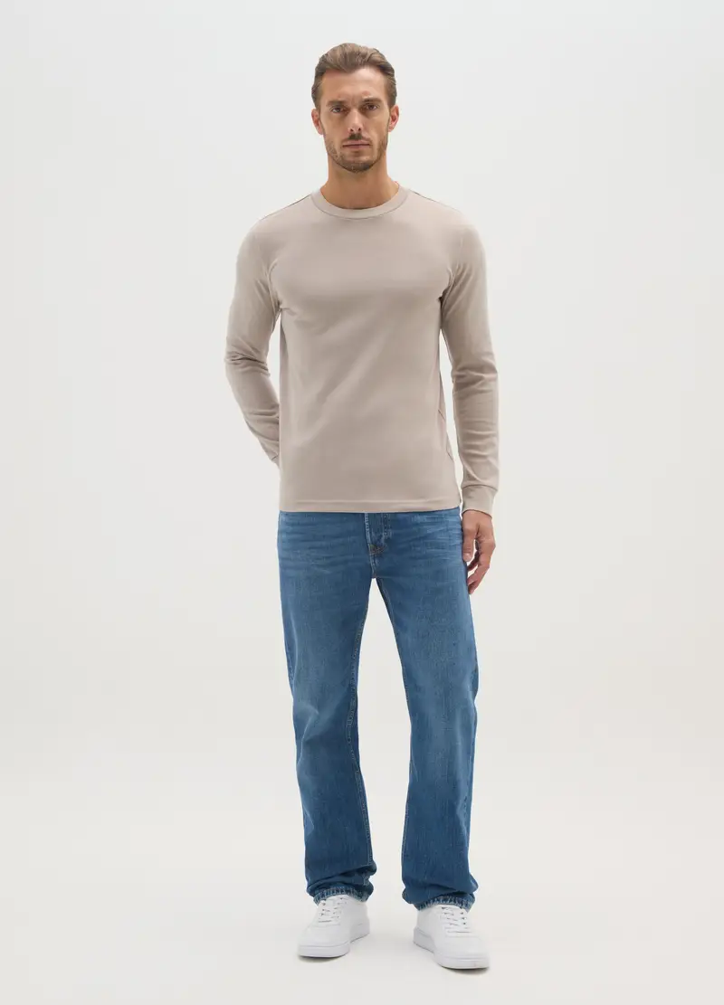 OVS T-shirt Uomo Beige 4315732 miniatura 2