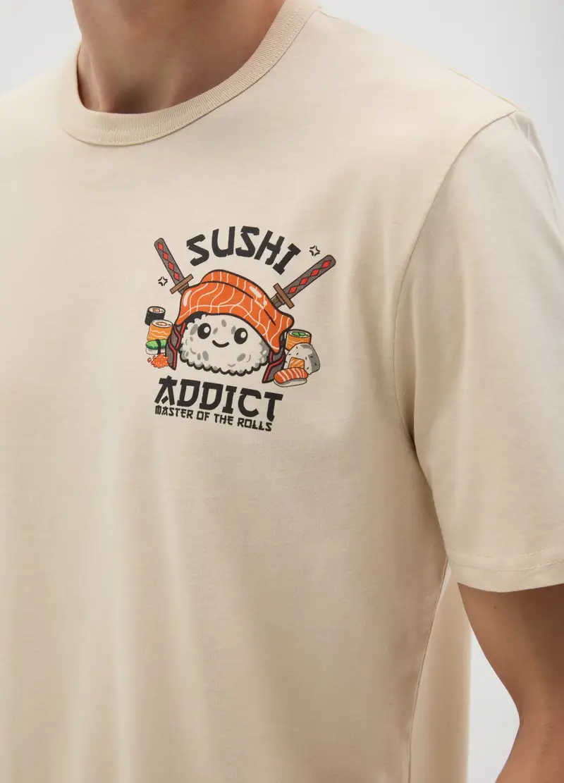 OVS HOUSEBRAND T-shirt Uomo Beige 1526163 miniatura 2