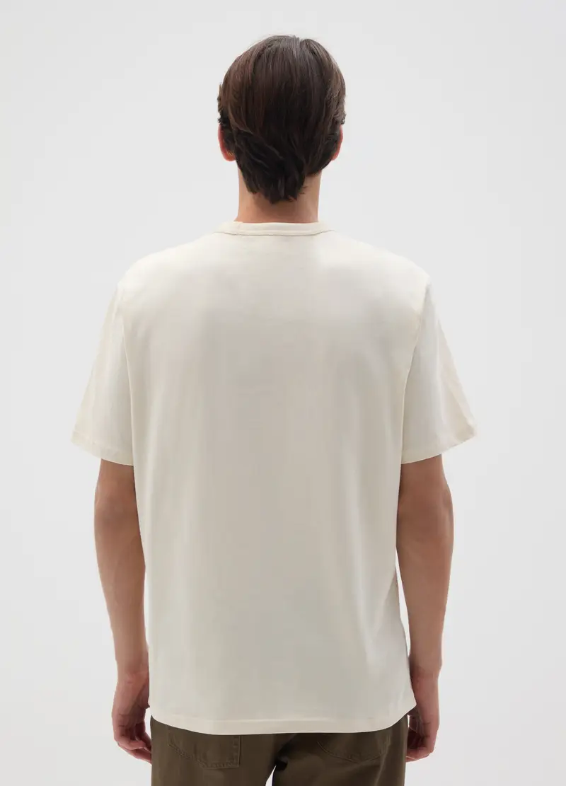 OVS HOUSEBRAND T-shirt Uomo Beige 1094289 miniatura 2