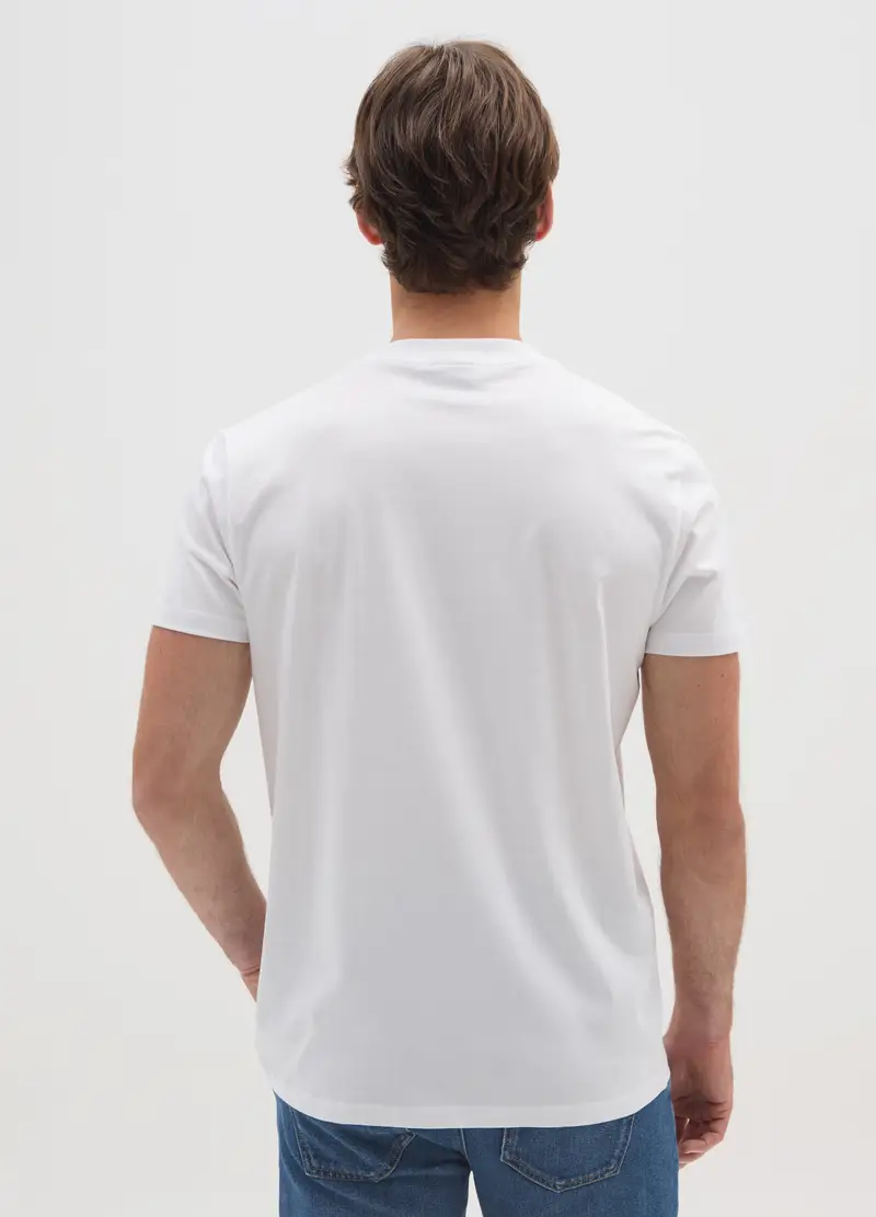 OVS T-shirt Uomo Bianco 4153922 miniatura 3