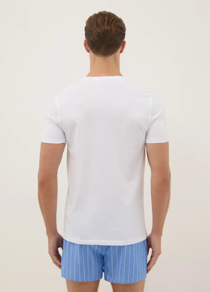 OVS T-shirt Uomo Bianco 4329422 miniatura 3