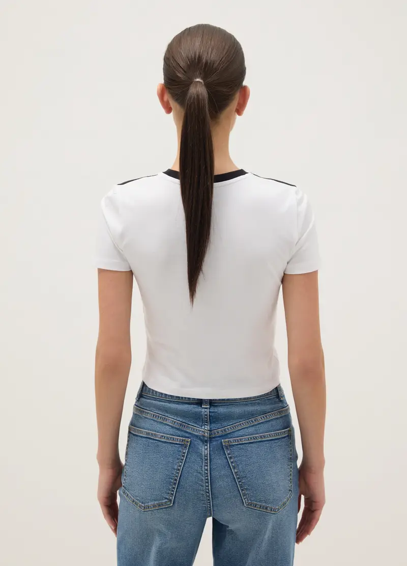 OVS T-shirt Donna Bianco 4312516 miniatura 3