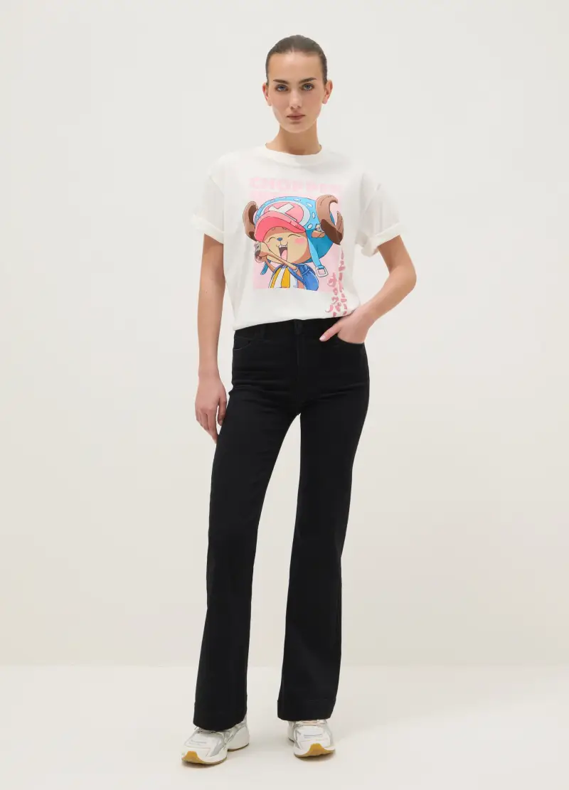 OVS T-shirt Donna Bianco 4312520 miniatura 2