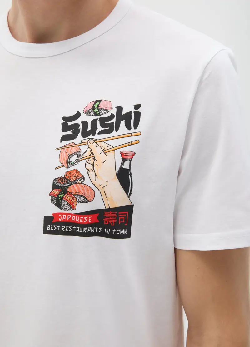 OVS T-shirt Uomo Bianco 1091566 miniatura 2