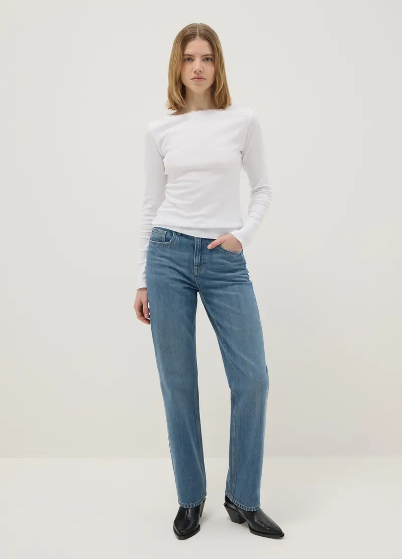 OVS T-shirt Donna Bianco 4330436 miniatura 2