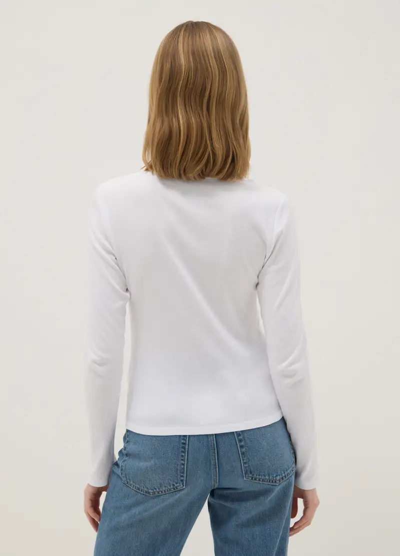 OVS T-shirt Donna Bianco 4330436 miniatura 3