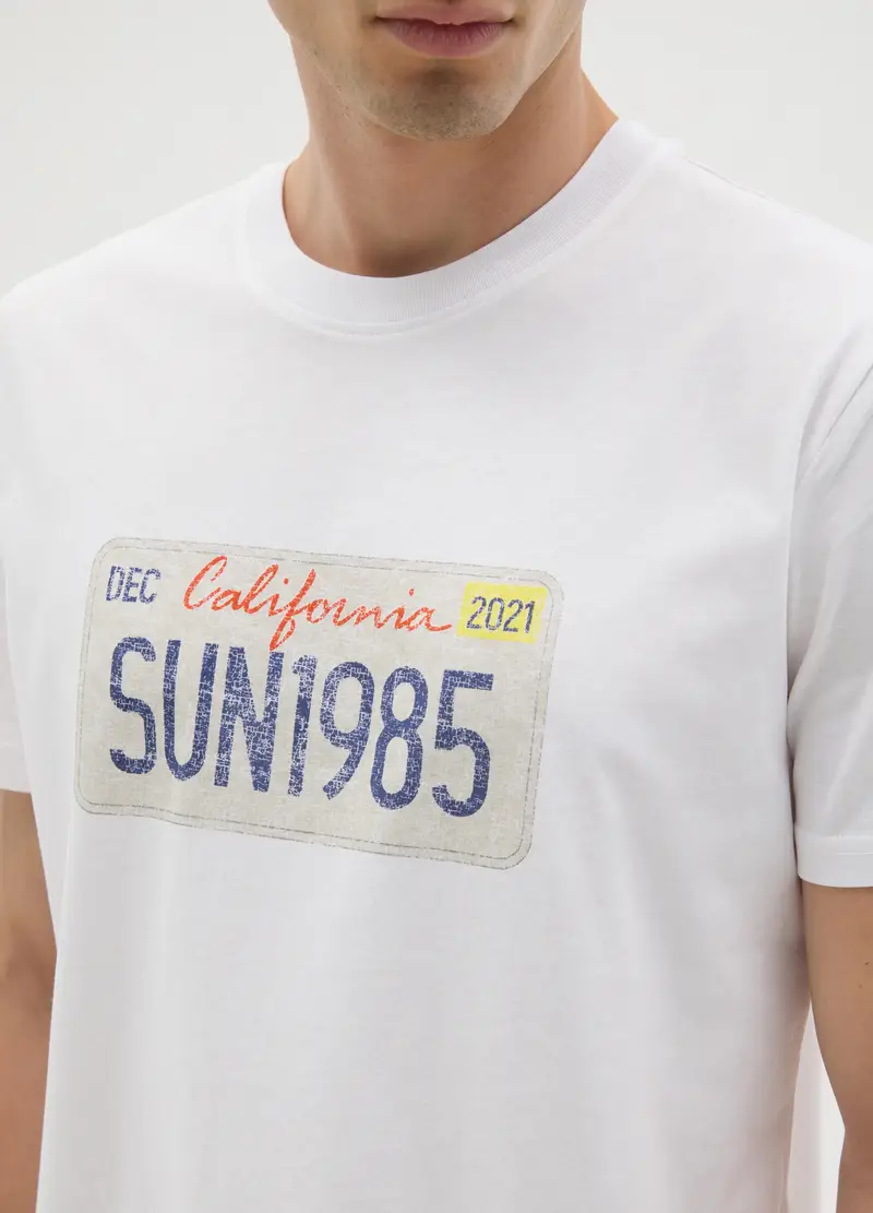 OVS T-shirt Uomo Bianco 990833 miniatura 2