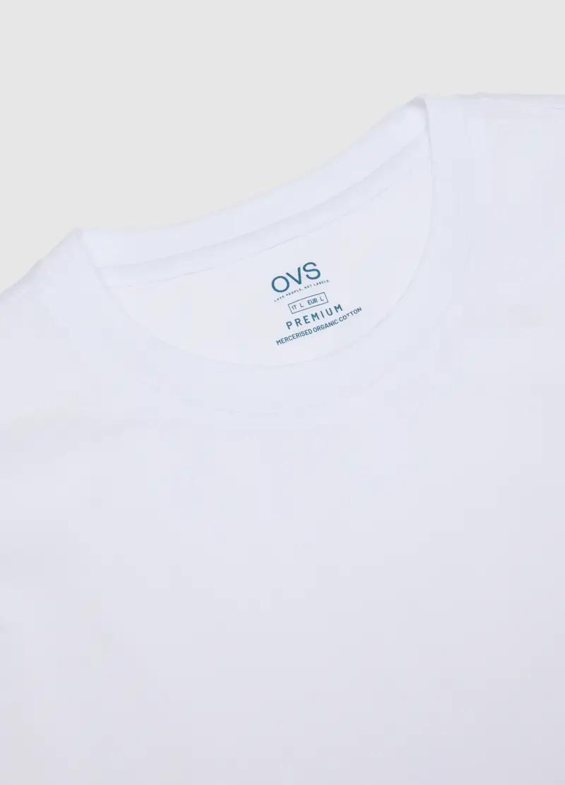 OVS T-shirt Uomo Bianco 4064354 miniatura 2