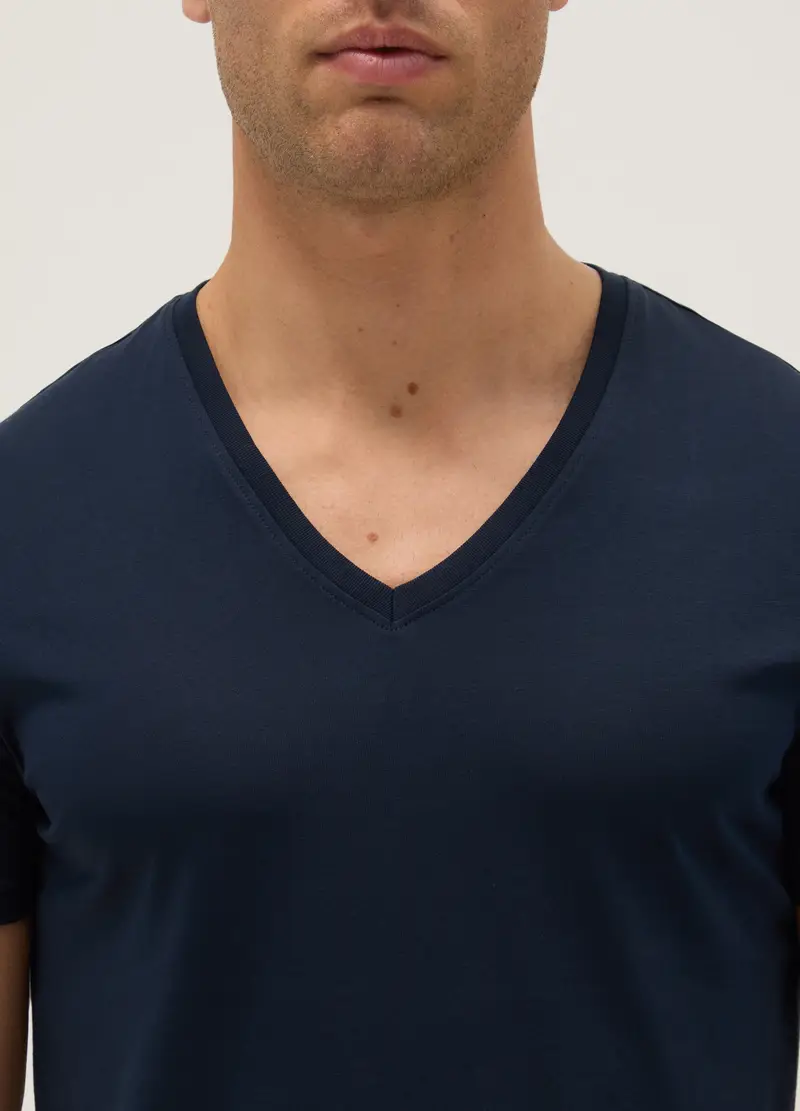 OVS T-shirt Uomo Blu 4154423 miniatura 2