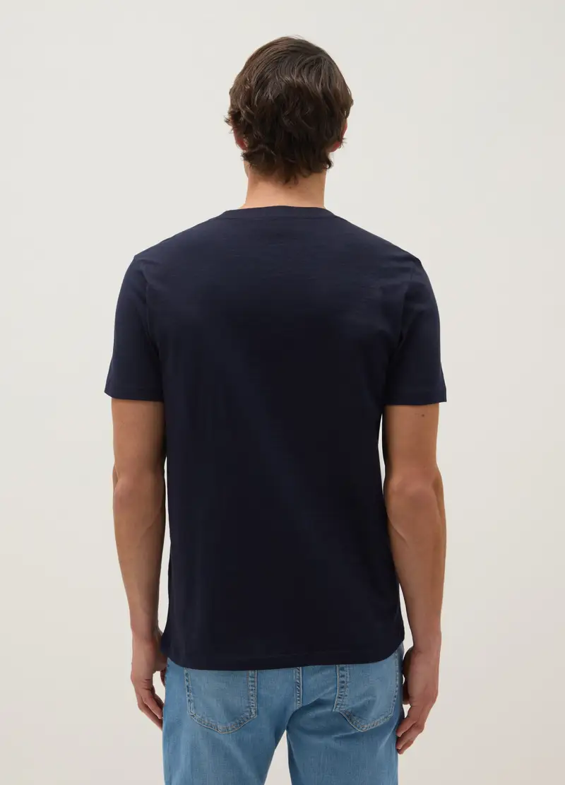 OVS T-shirt Uomo Blu 4330593 miniatura 3