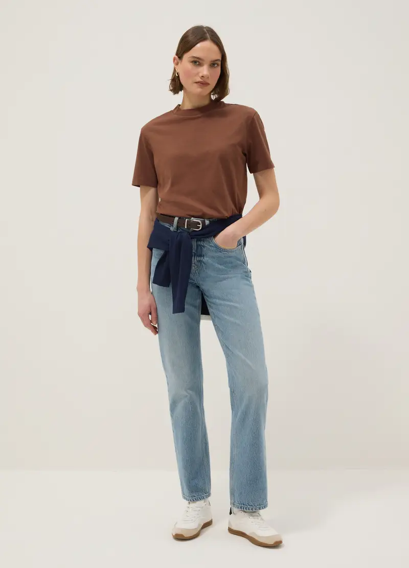 OVS T-shirt Donna Marrone 4330473 miniatura 2