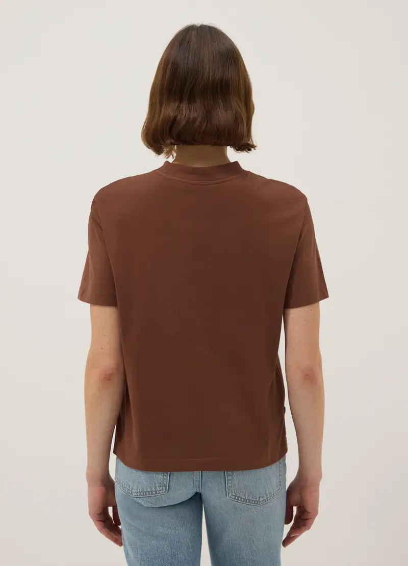 OVS T-shirt Donna Marrone 4330473 miniatura 3