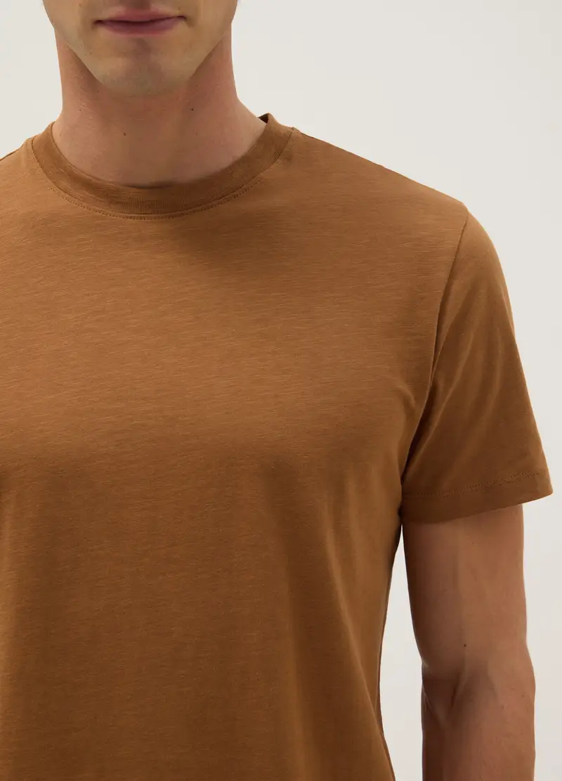 OVS T-shirt Uomo Marrone 4320096 miniatura 3