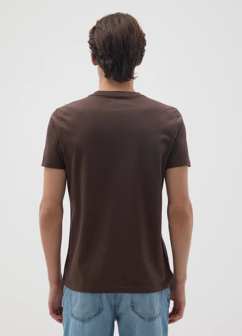 OVS HOUSEBRAND T-shirt Uomo Marrone 1293587 miniatura 2