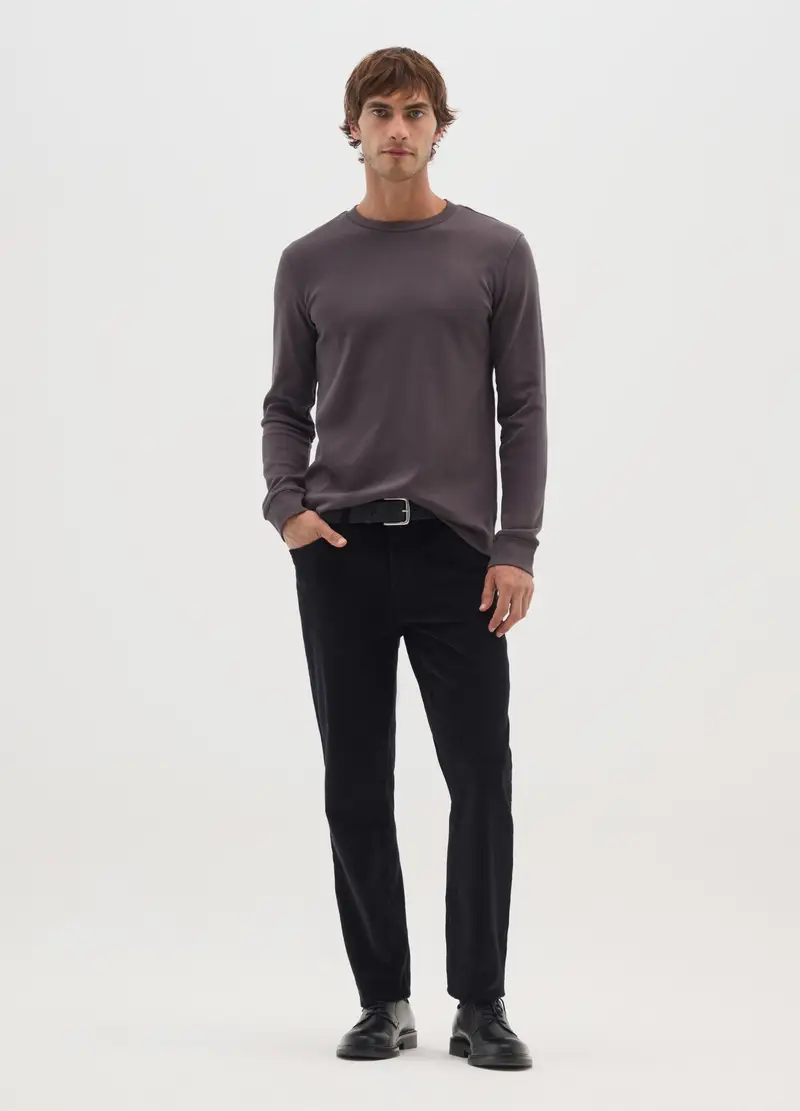 OVS T-shirt Uomo Marrone 4315734 miniatura 2