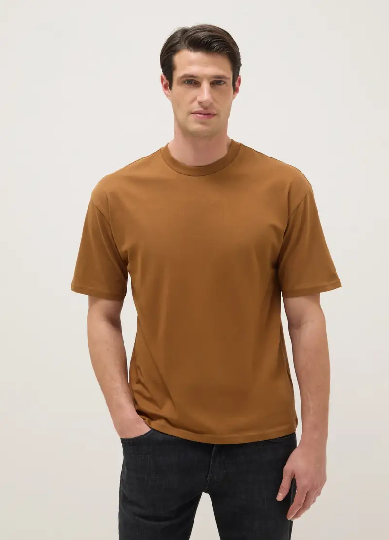 OVS T-shirt Uomo Marrone 4330581 miniatura 2
