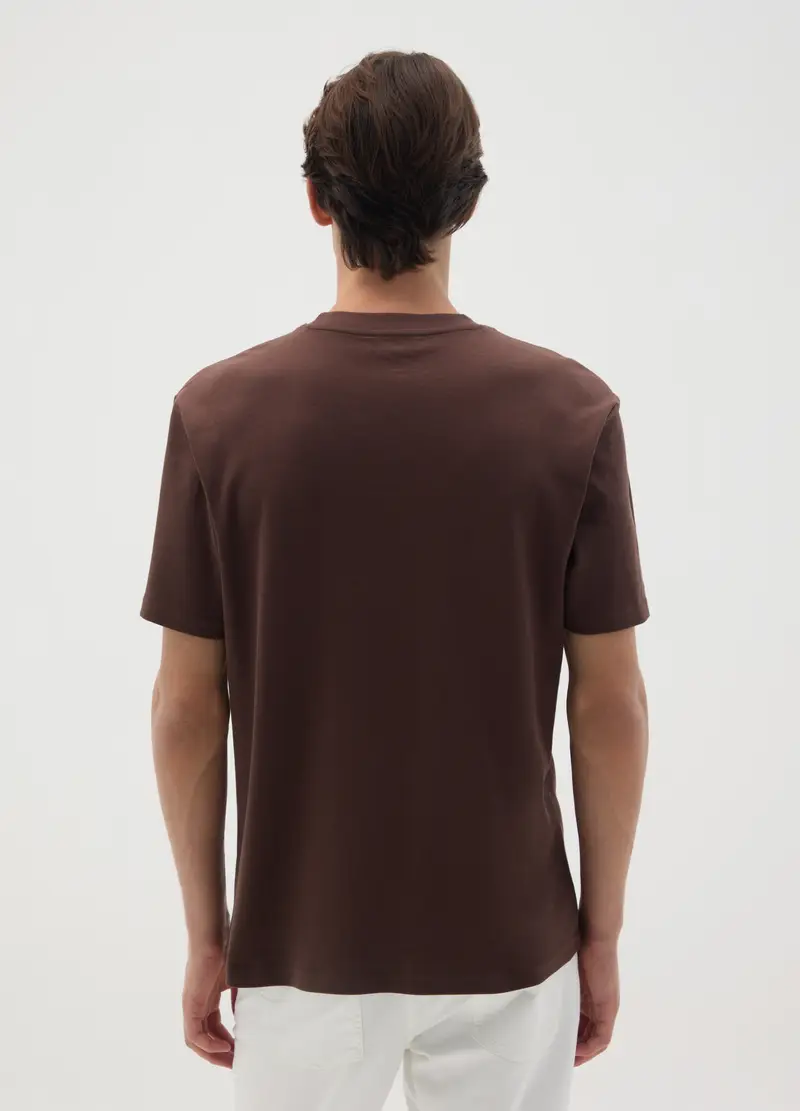 OVS HOUSEBRAND T-shirt Uomo Marrone 1094293 miniatura 2
