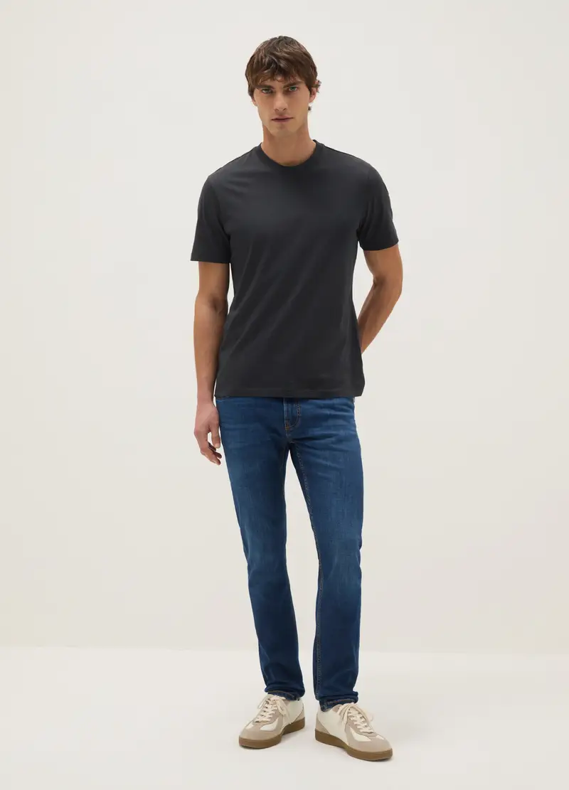 OVS T-shirt Uomo Nero 4330588 miniatura 2
