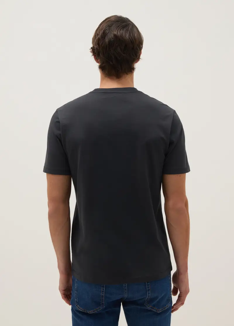 OVS T-shirt Uomo Nero 4330588 miniatura 3