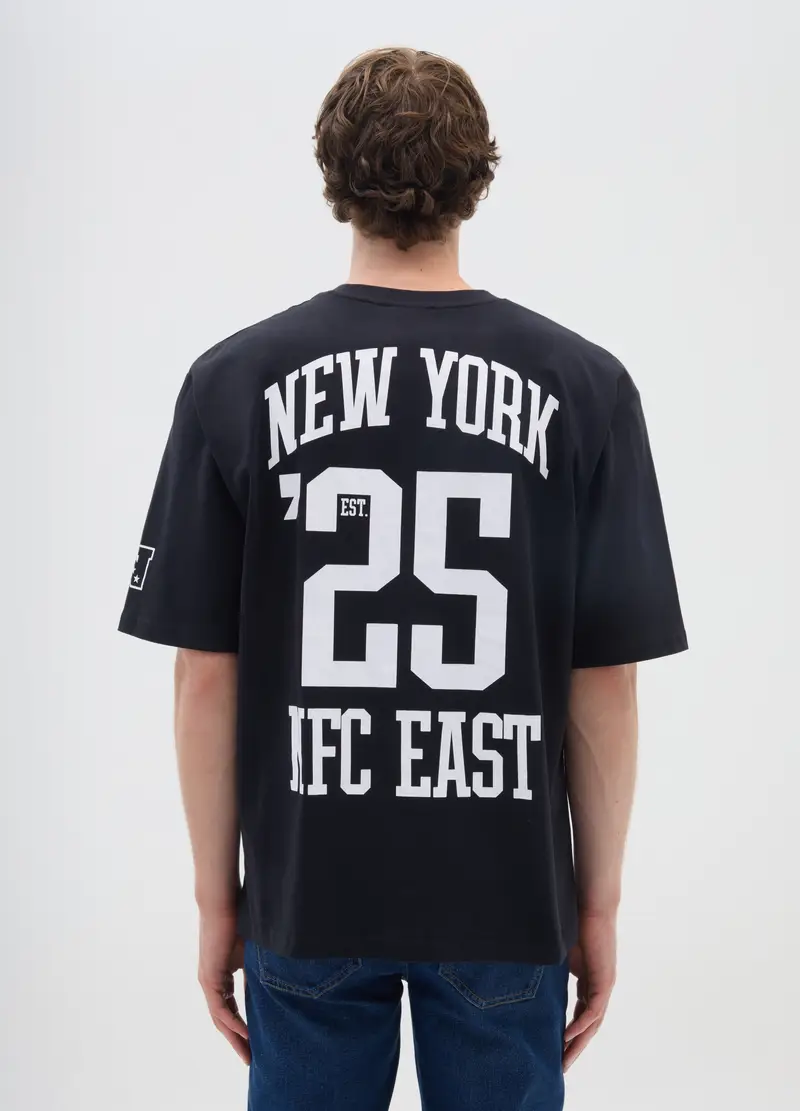 OVS T-shirt Uomo Nero 1964730 miniatura 2