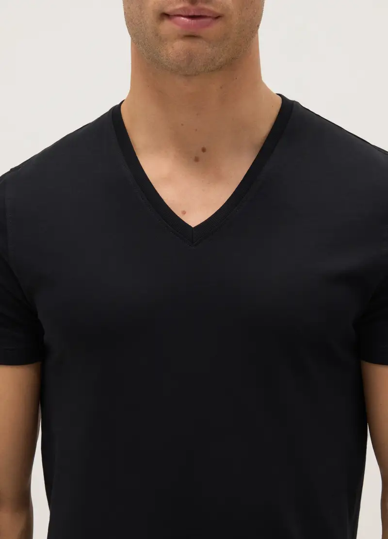 OVS T-shirt Uomo Nero 4133765 miniatura 2