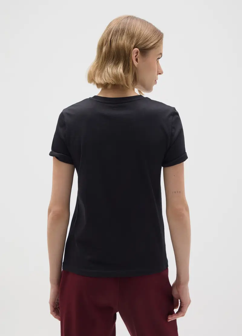 OVS T-shirt Donna Nero 3474932 miniatura 3