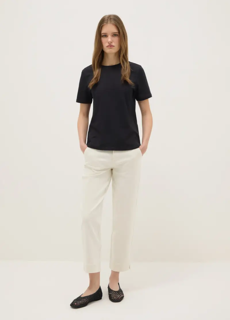 OVS T-shirt Donna Nero 3960991 miniatura 2