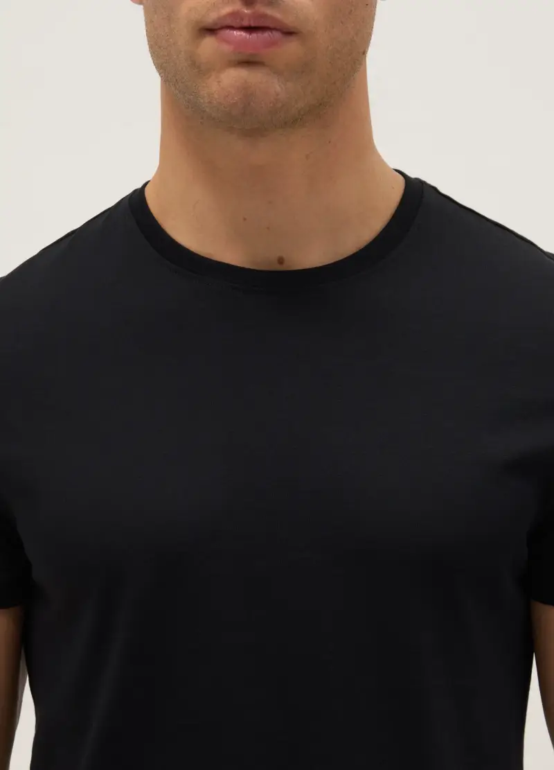 OVS T-shirt Uomo Nero 4133762 miniatura 2