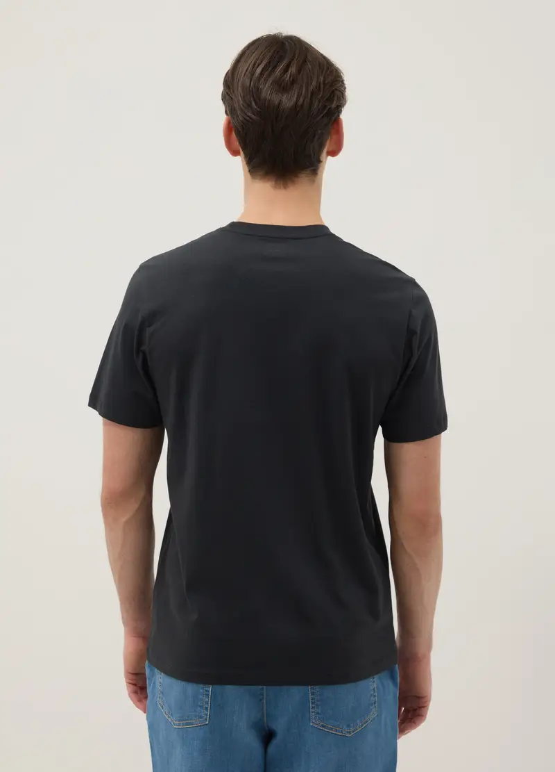 OVS T-shirt Uomo Nero 4318203 miniatura 3