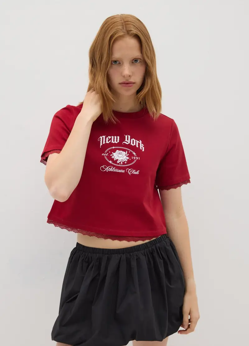 OVS T-shirt Donna Rosso 1175689