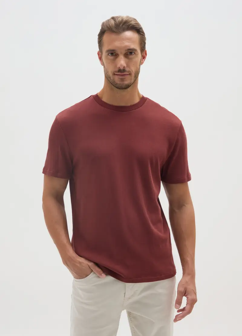 OVS T-shirt Uomo Rosso 4122705 miniatura 2