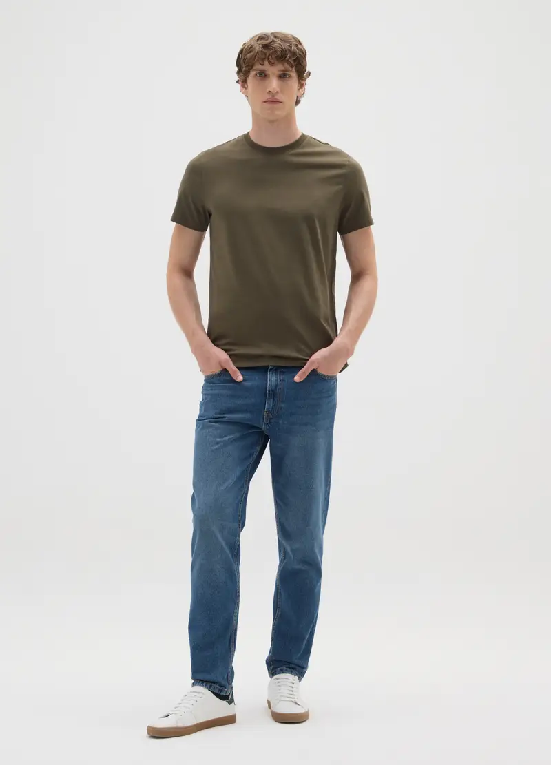 OVS T-shirt Uomo Verde 4328860 miniatura 2