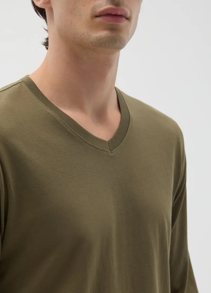 OVS HOUSEBRAND T-shirt Uomo Verde 1175870 miniatura 3