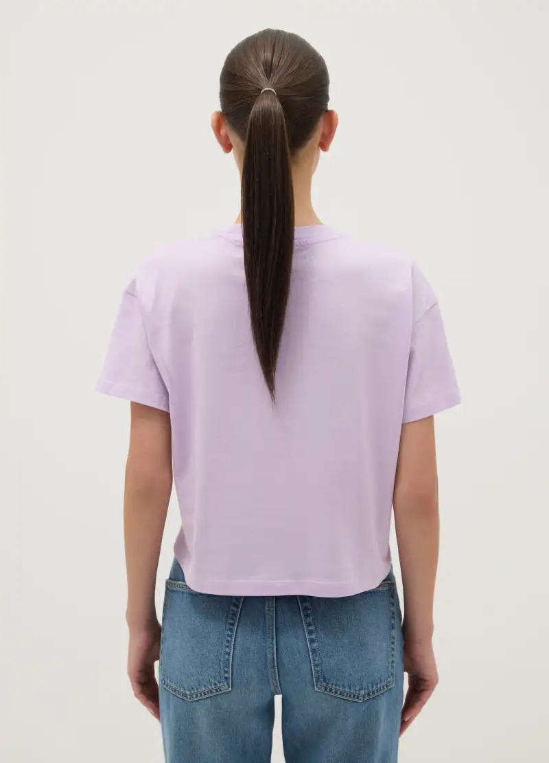 OVS T-shirt Donna Viola 4312523 miniatura 3