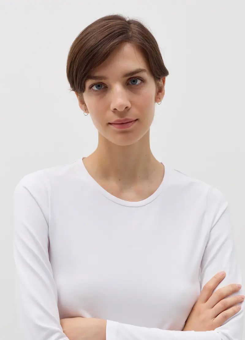 OVS T-shirt Donna Bianco 3245043 miniatura 2