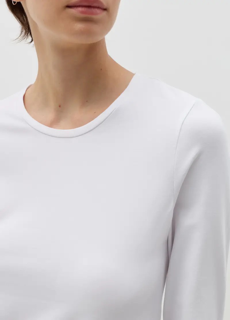 OVS T-shirt Donna Bianco 3245043 miniatura 3