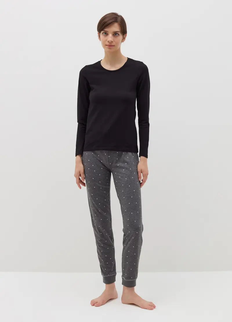 OVS T-shirt Donna Nero 3245044 miniatura 2