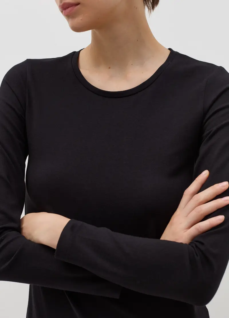 OVS T-shirt Donna Nero 3245044 miniatura 3