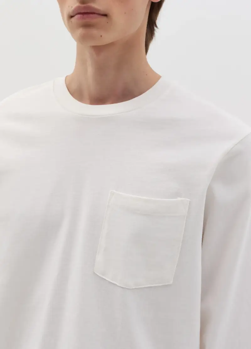 OVS T-shirt Uomo Bianco 4306752 miniatura 2