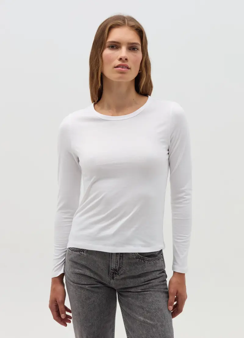 OVS T-shirt Donna Bianco 3898555 miniatura 2